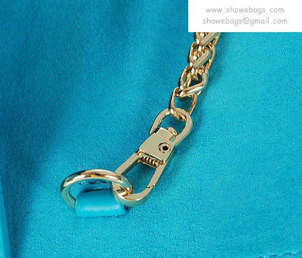 YSL monogramme cross-body shoulder bag 203855 sky blue - Click Image to Close